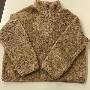 Quarter Zip Sherpa Sweater